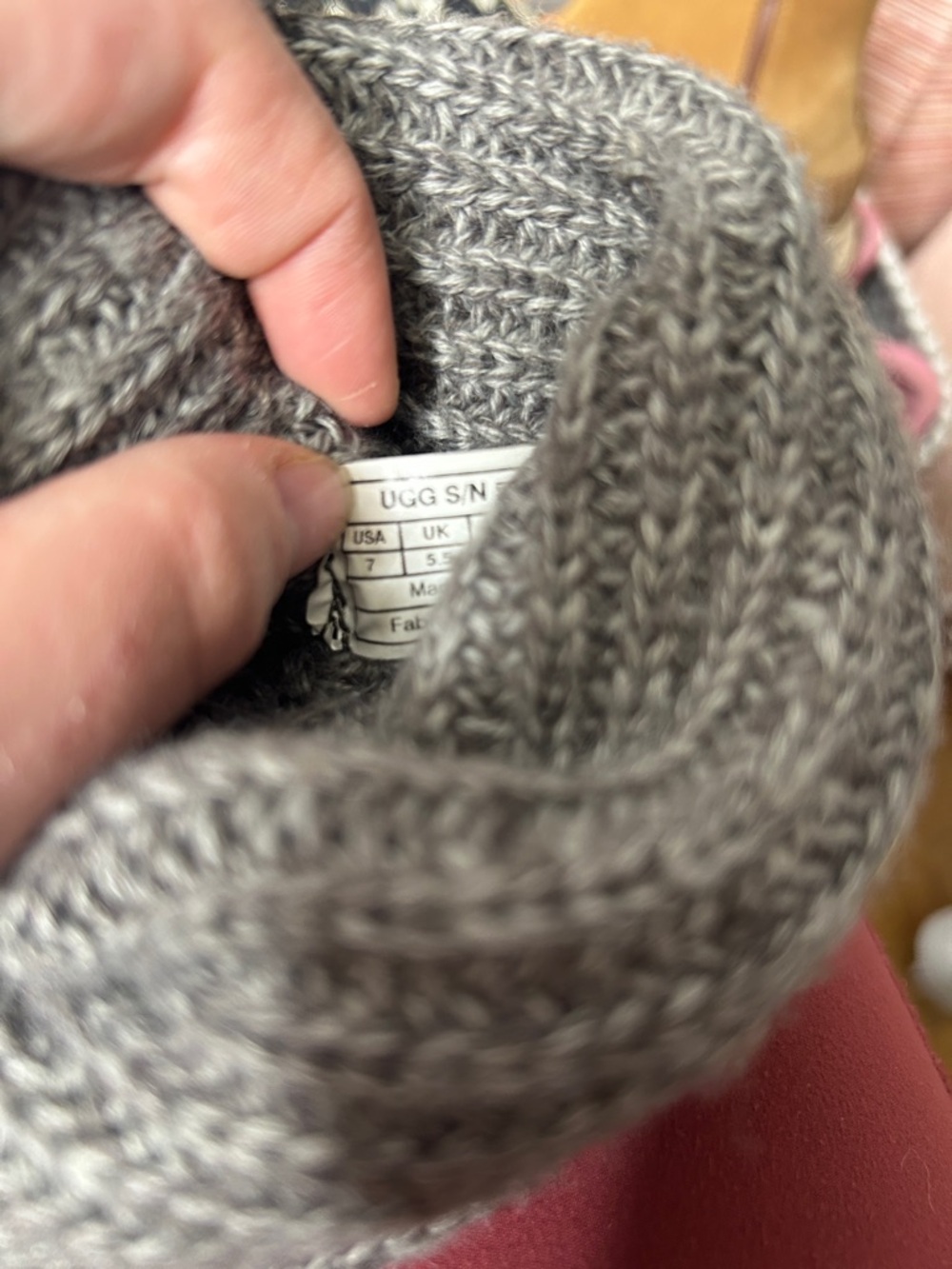Ugg Clasic Cardy Knit Boots - Picture 3 of 4